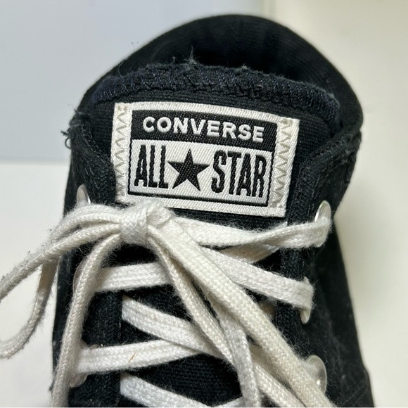Converse Chuck Taylor All Star Madison Women's 9.5 Mid-Top Sneaker Black/White - Picture 12 of 15